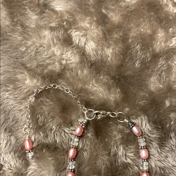 Handmade necklace and earrings set - Picture 4 of 7